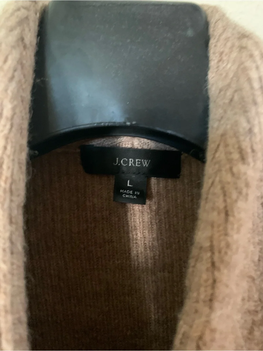 Women’s J Crew Brown Shawl Collar Sweater Blazer